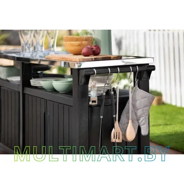 Стол Keter Unity Chef 415 L 249459 (графит) картинка 4
